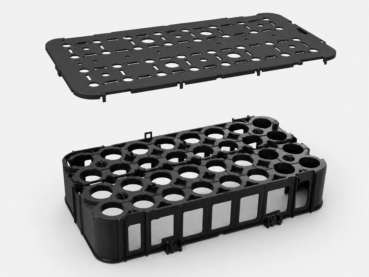 Photovoltaic battery storage box