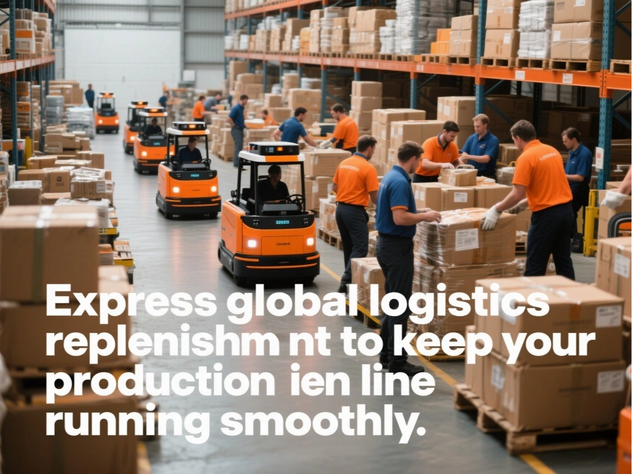 Remote technical guidance + express global logistics replenishment to keep your production line running smoothly.
