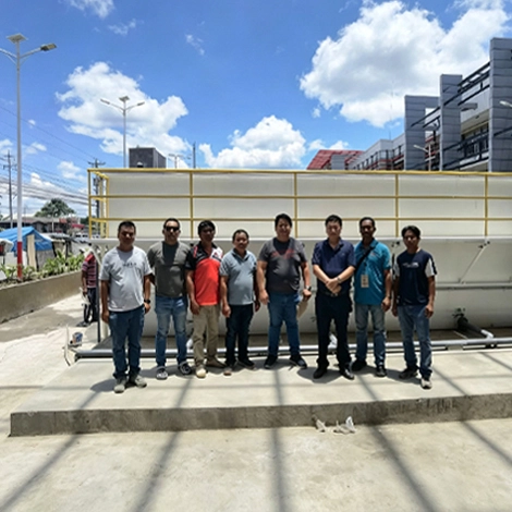 automatic daf dissolved air flotation system  industrial wastewater oil grease  suspended solids removal-4
