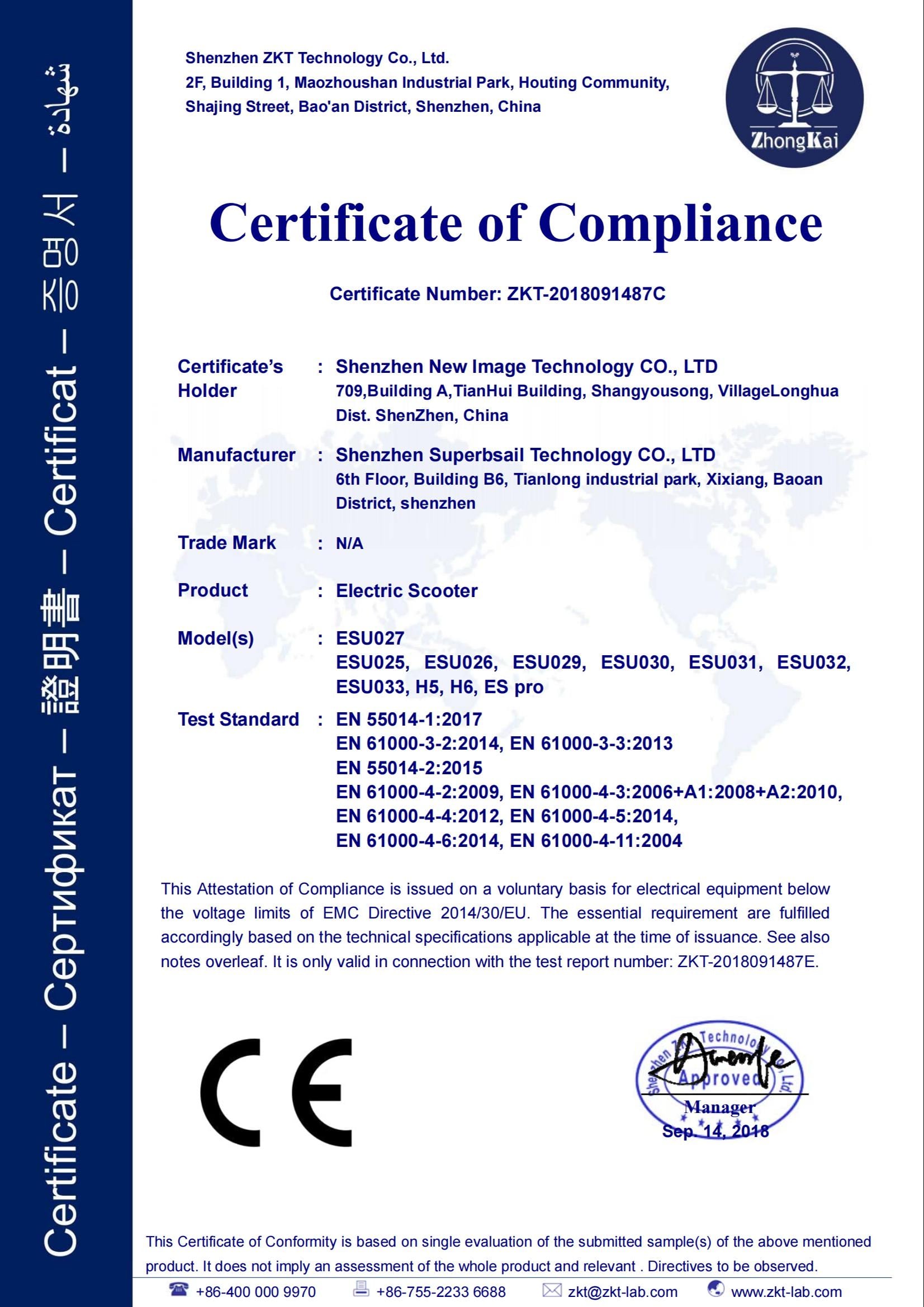 certificate 8
