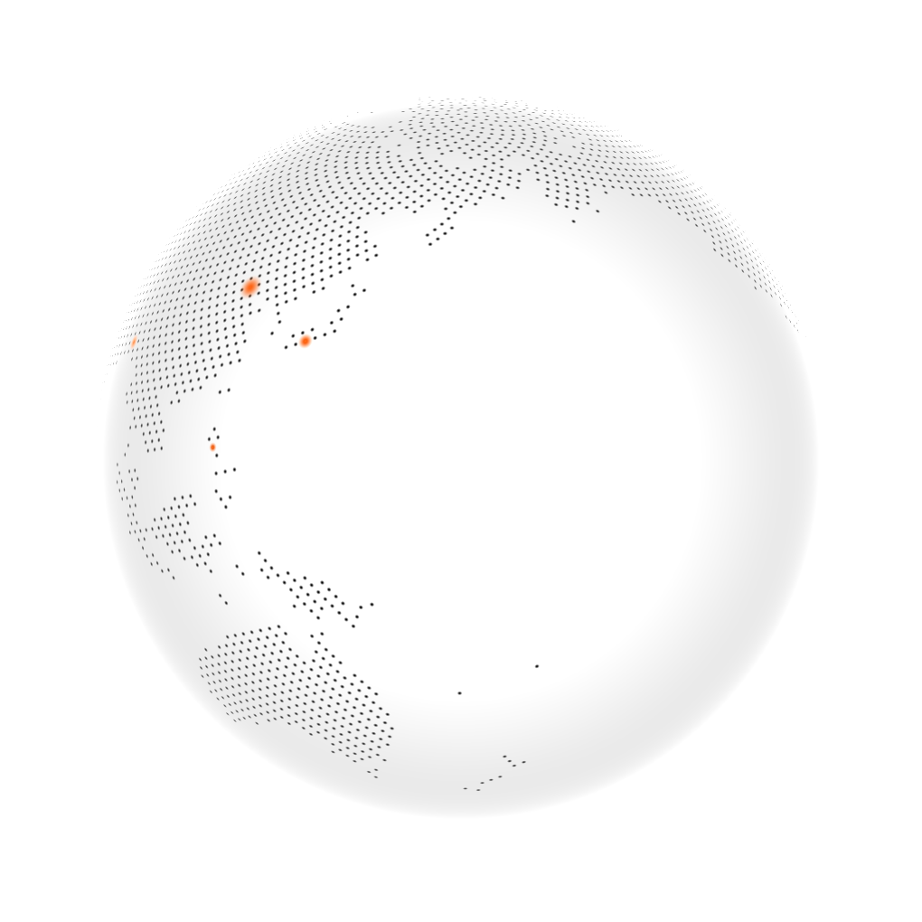 Global distribution map